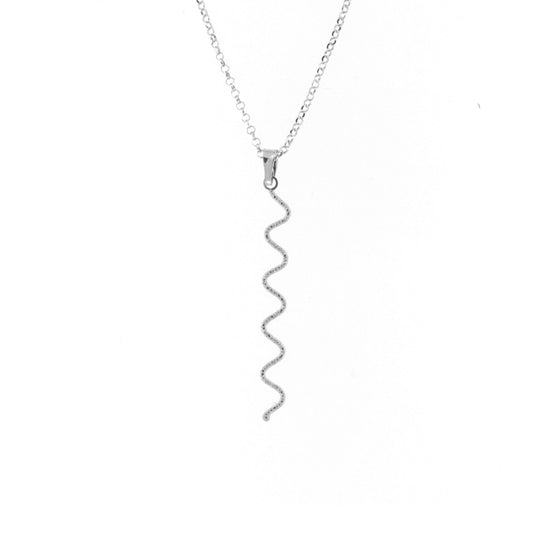 Collana da donna della collezione Fraboso in argento rodiato B.GR10658RH