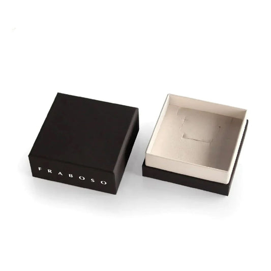 Orecchini Fraboso Dimensio in argento quattro cerchi pendenti MISURA UNICA