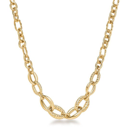 Collana donna Brosway Amy in acciaio dorato con 8 maglie ovali BAY04-1