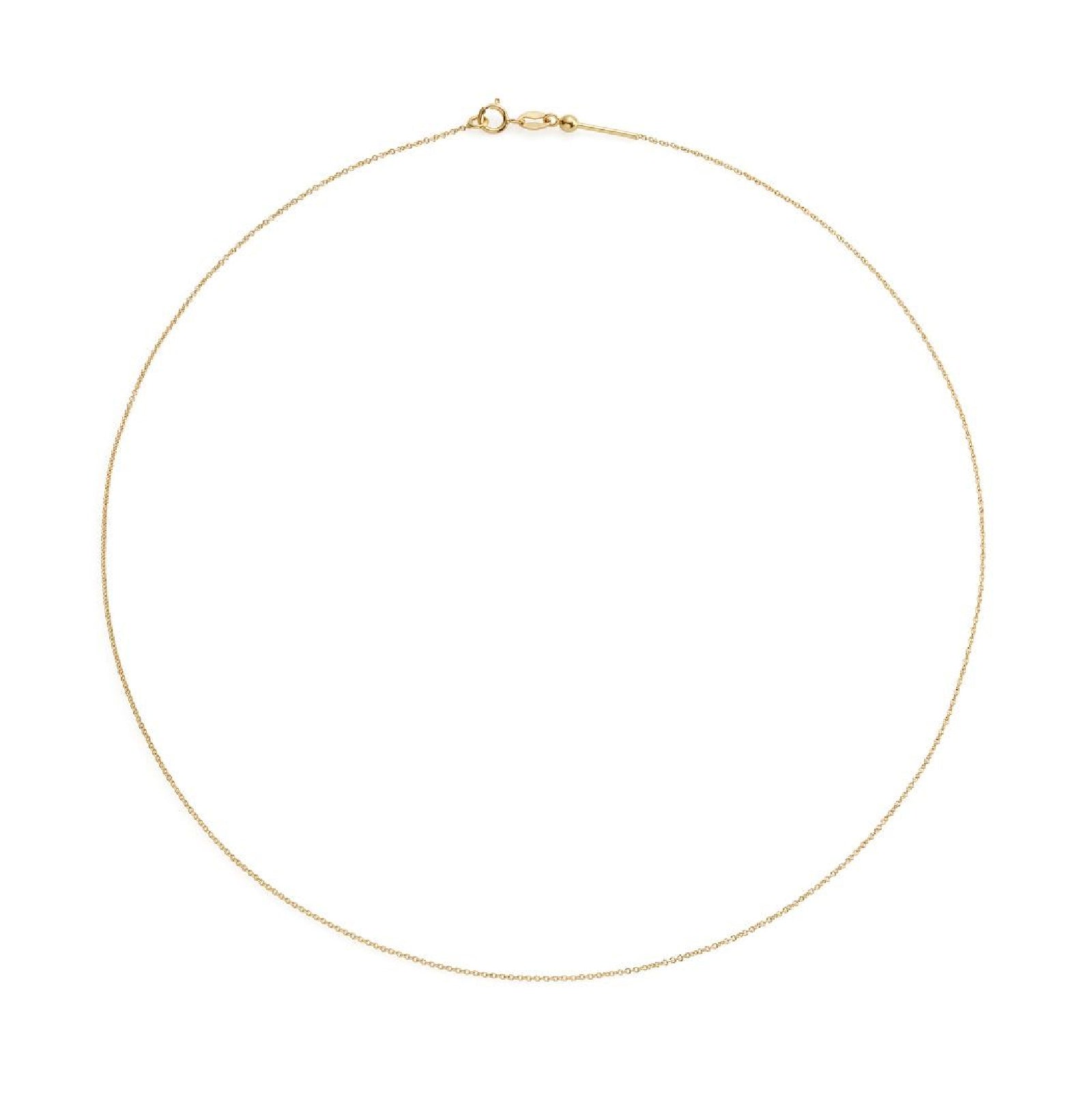 Collana girocollo leBebé in oro giallo 18kt con doppia chiusura MISURA UNICA