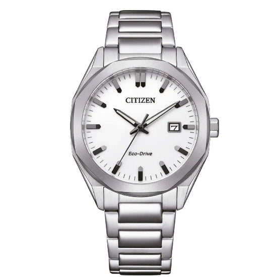 Orologio solo tempo uomo Citizen Modern Classic acciaio quadrante bianco 38mm BM7620-83A-1