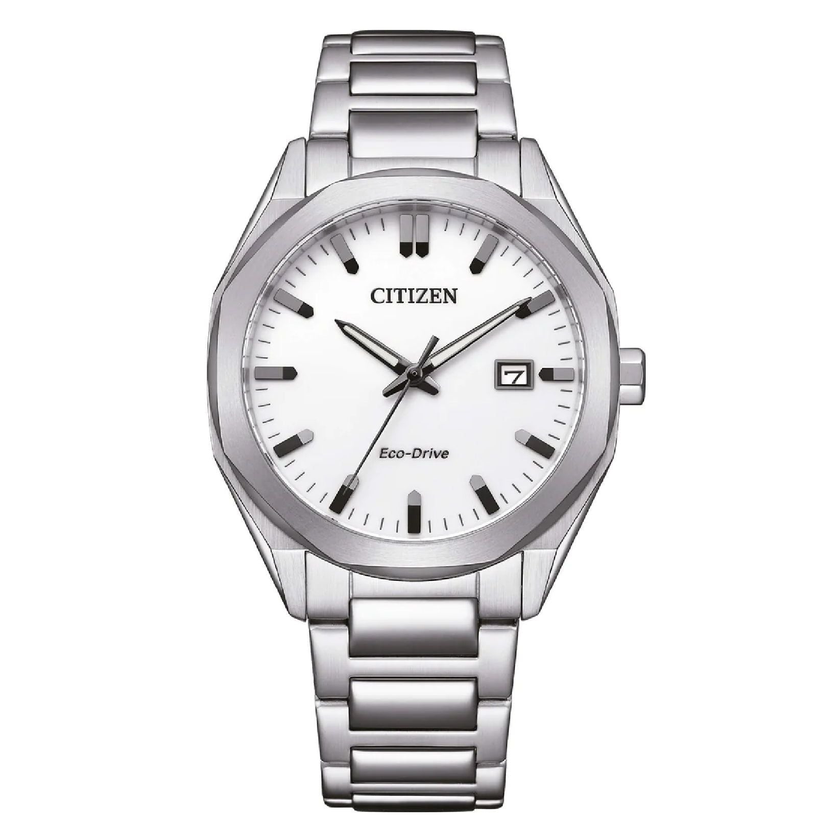 Orologio solo tempo uomo Citizen Modern Classic acciaio quadrante bianco 38mm BM7620-83A-1