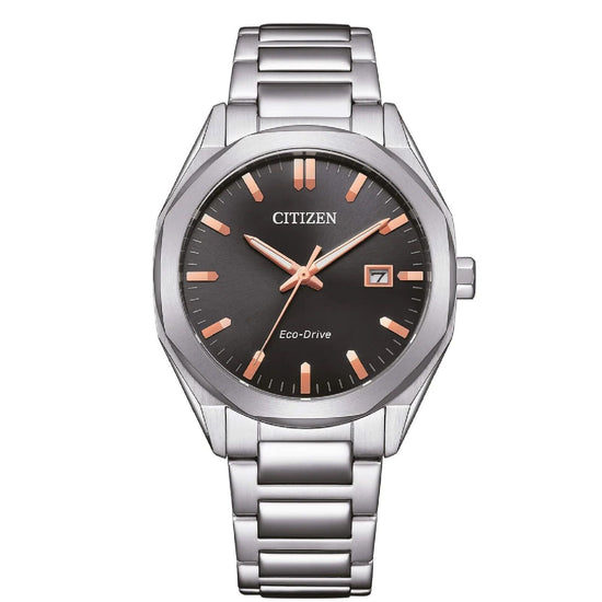 Orologio solo tempo uomo Citizen Modern Classic acciaio quadrante nero 38mm BM7620-83E-1