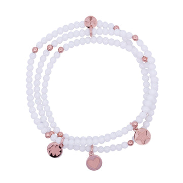 Bracciale Rue Des Mille Gipsy Chic White da donna BR-GIP-PCOL-BIA-1
