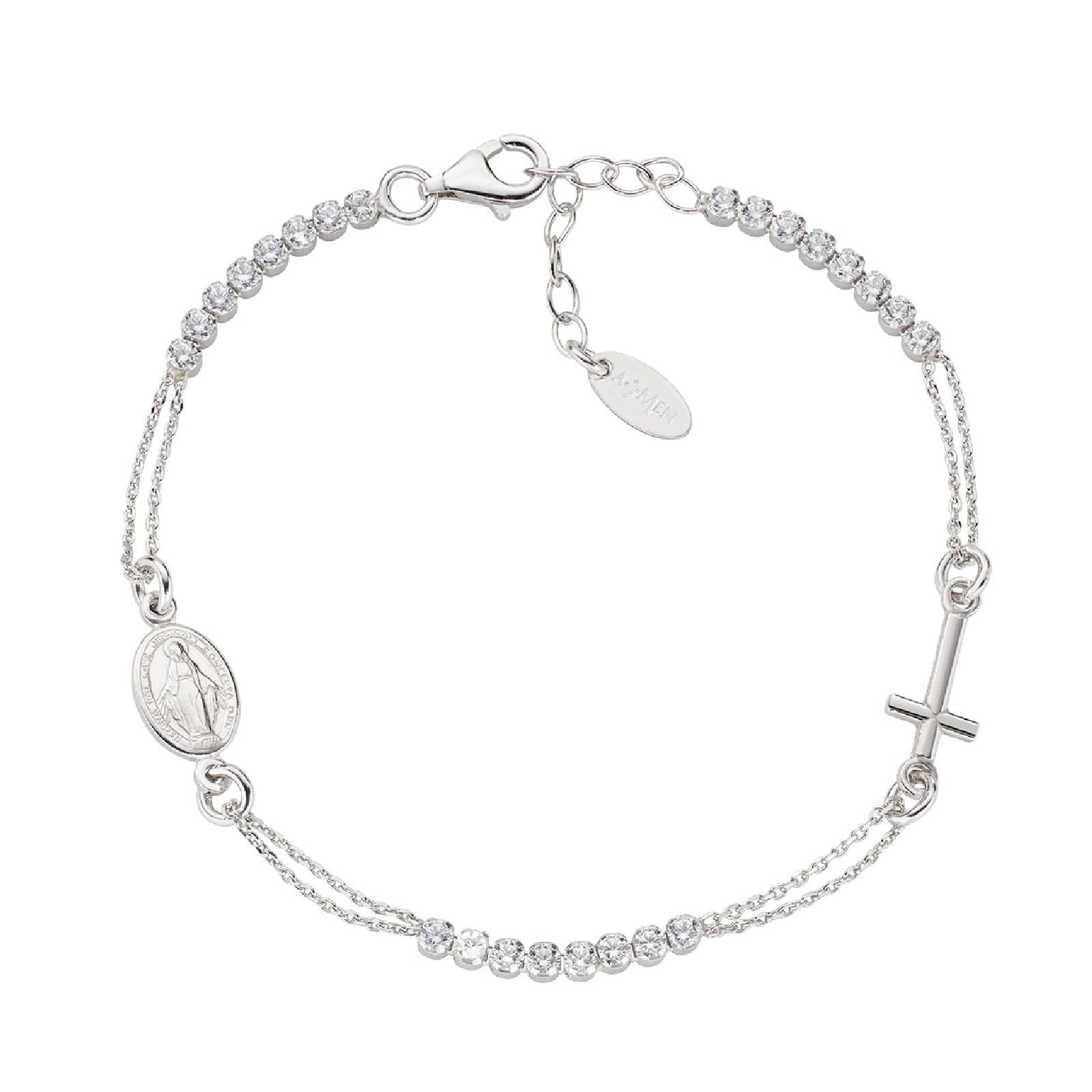 Bracciale Amen Croci da donna BRCRMIBBZ3-1