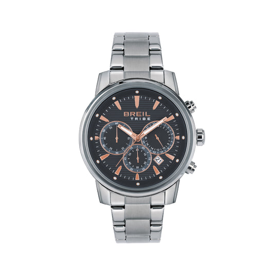 Orologio Cronografo uomo Breil in acciaio quadrante grigio BT.EW0729