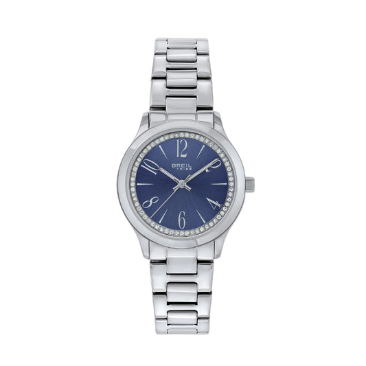 Orologio Breil da donna in acciaio con cristalli bianchi MISURA UNICA
