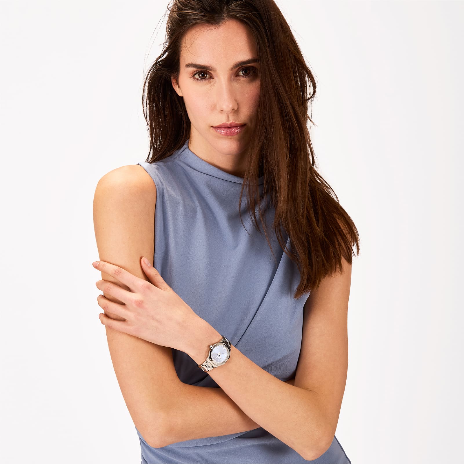 Orologio Breil da donna in acciaio con cristalli bianchi MISURA UNICA