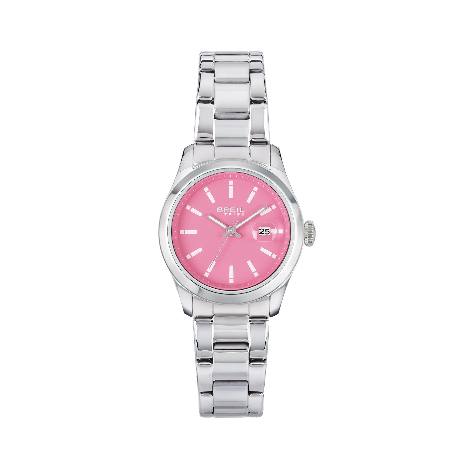 Orologio solo tempo donna Breil in acciaio quadrante rosa MISURA UNICA