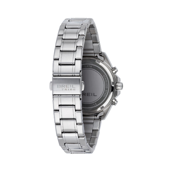 Orologio crono uomo Breil in acciaio quadrante blu 37mm MISURA UNICA
