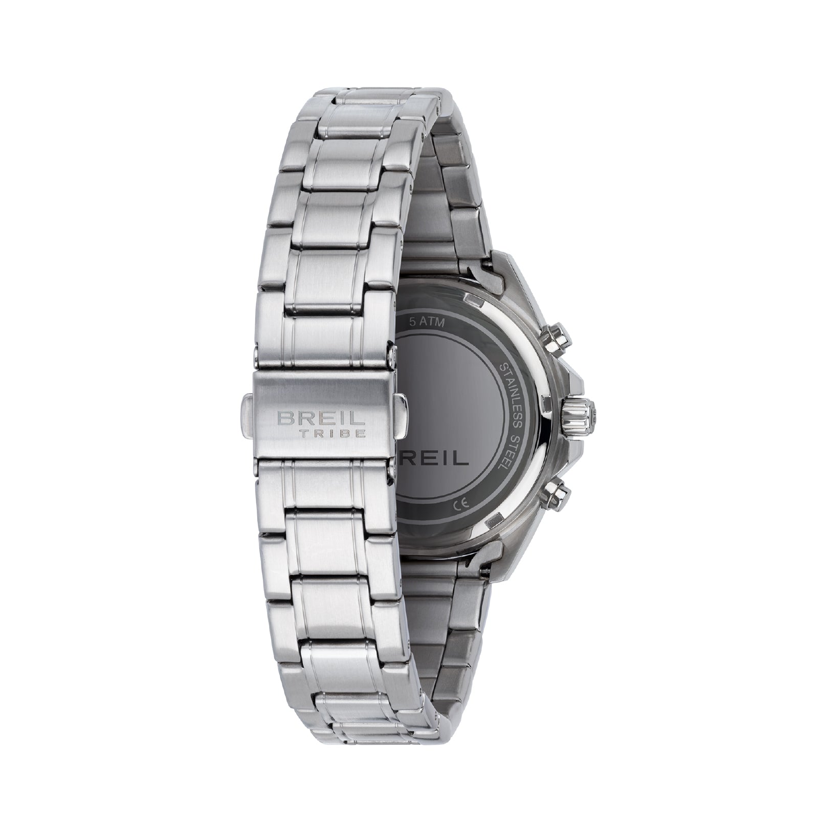Orologio crono uomo Breil in acciaio quadrante blu 37mm MISURA UNICA
