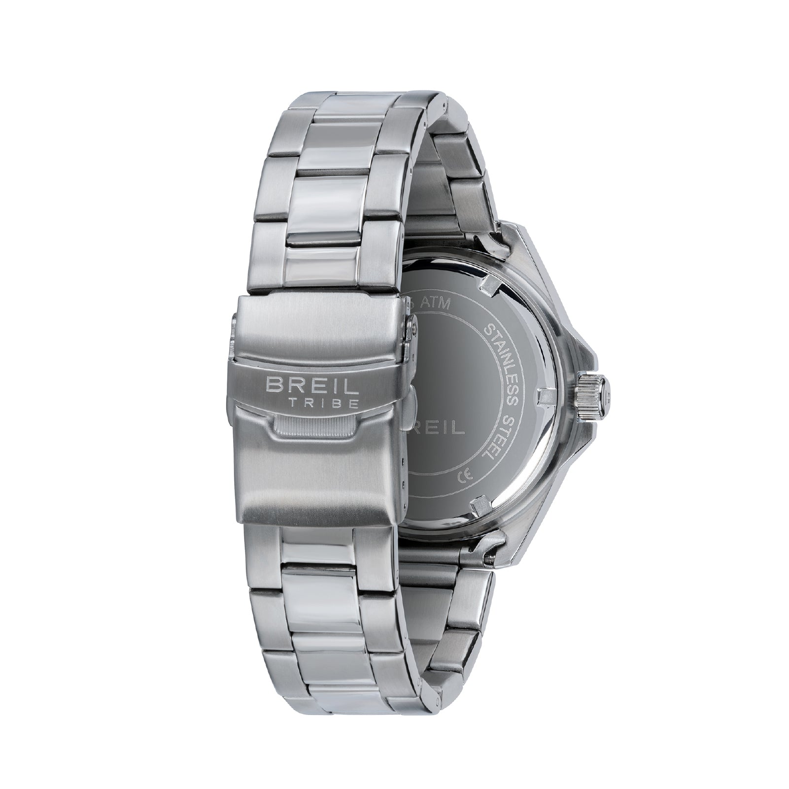 Orologio multifunzione Breil in acciaio con quadrante verde MISURA UNICA