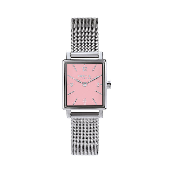 Orologio solo tempo Breil acciaio quadrante pink sorbet MISURA UNICA