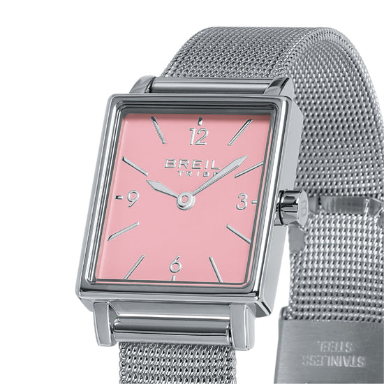 Orologio solo tempo Breil acciaio quadrante pink sorbet MISURA UNICA
