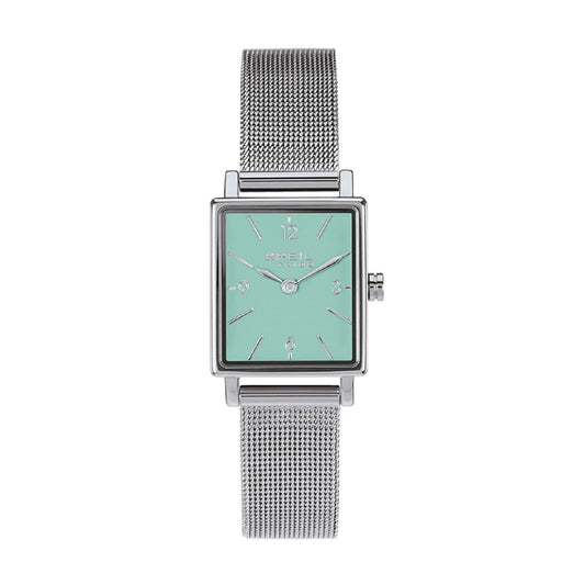 Orologio Breil Dreamy Sorbet cassa rettangolare quadrante verde MISURA UNICA