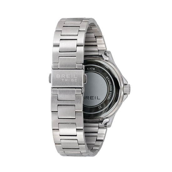 Orologio solo tempo uomo Breil Kai in acciaio con quadrante sfumato verde 41 mm