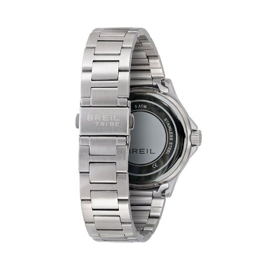Orologio solo tempo uomo Breil Kai in acciaio con quadrante sfumato verde 41 mm