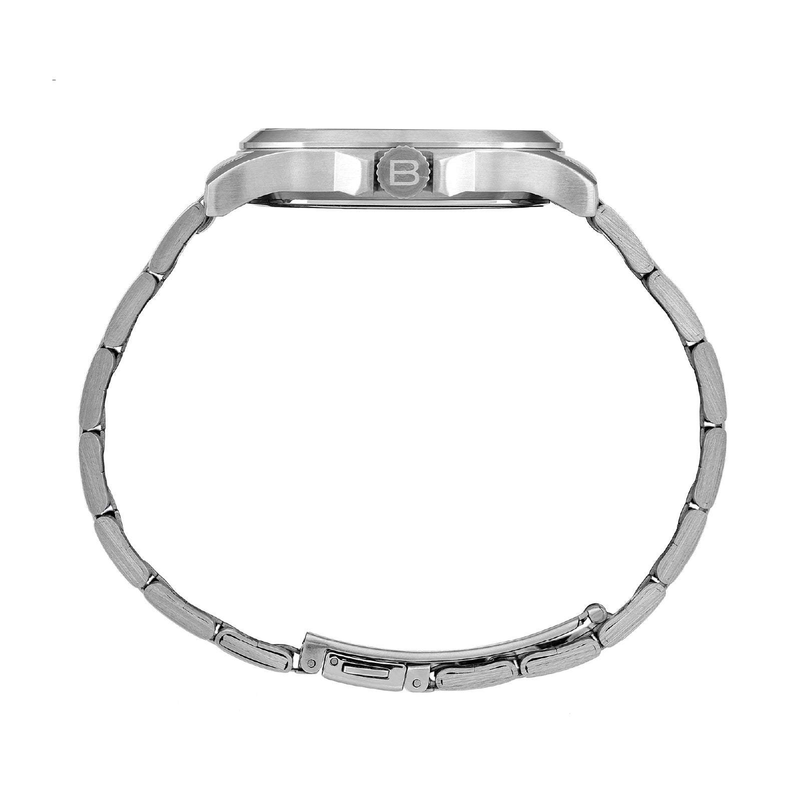 Orologio solo tempo uomo Breil Kai in acciaio con quadrante sfumato antracite 41 mm MISURA UNICA
