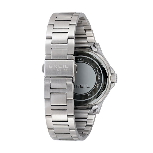 Orologio solo tempo uomo Breil Kai in acciaio con quadrante argento 41 mm MISURA UNICA
