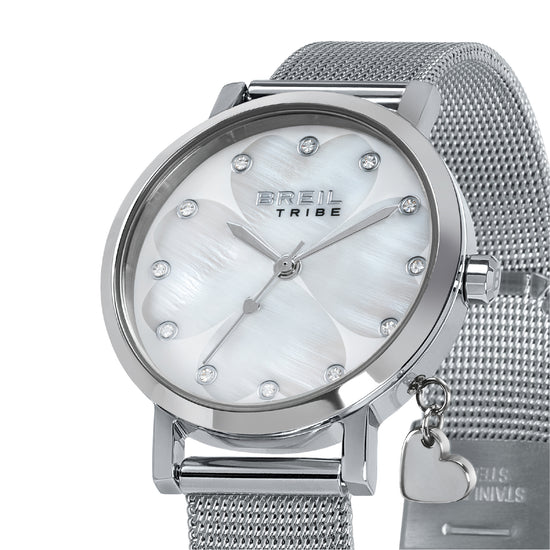 Orologio solo tempo donna Breil in acciaio e madreperla MISURA UNICA
