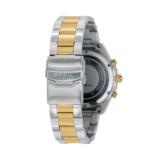 Orologio cronografo Breil Sail in acciaio bicolor da uomo MISURA UNICA