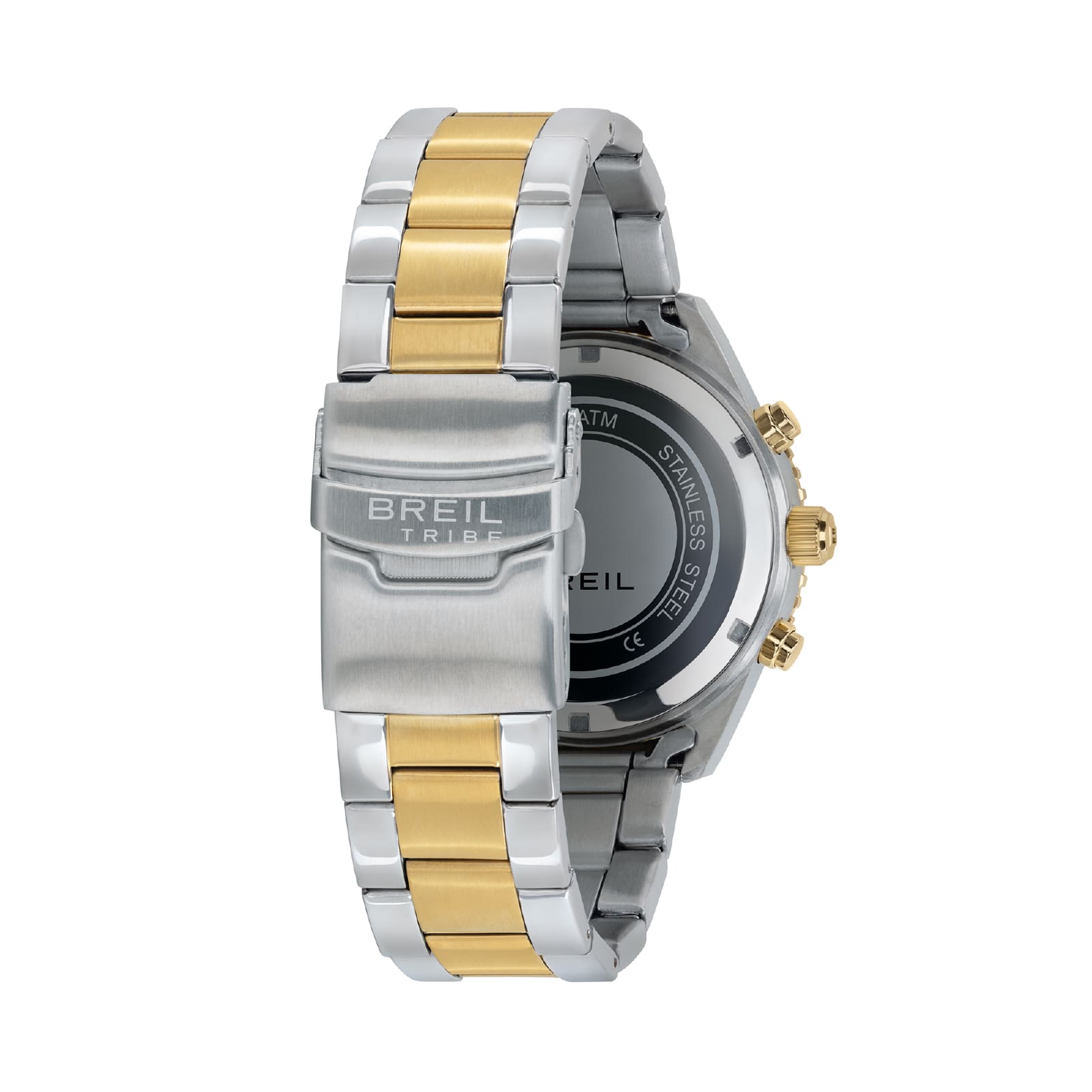 Orologio cronografo Breil Sail in acciaio bicolor da uomo MISURA UNICA