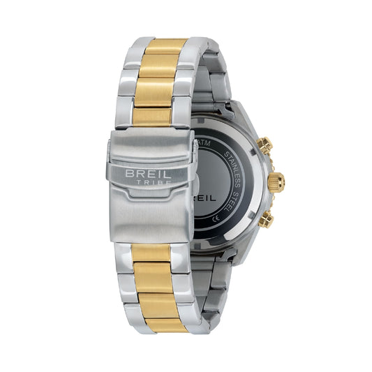 Orologio cronografo Breil Sail in acciaio bicolor da uomo MISURA UNICA