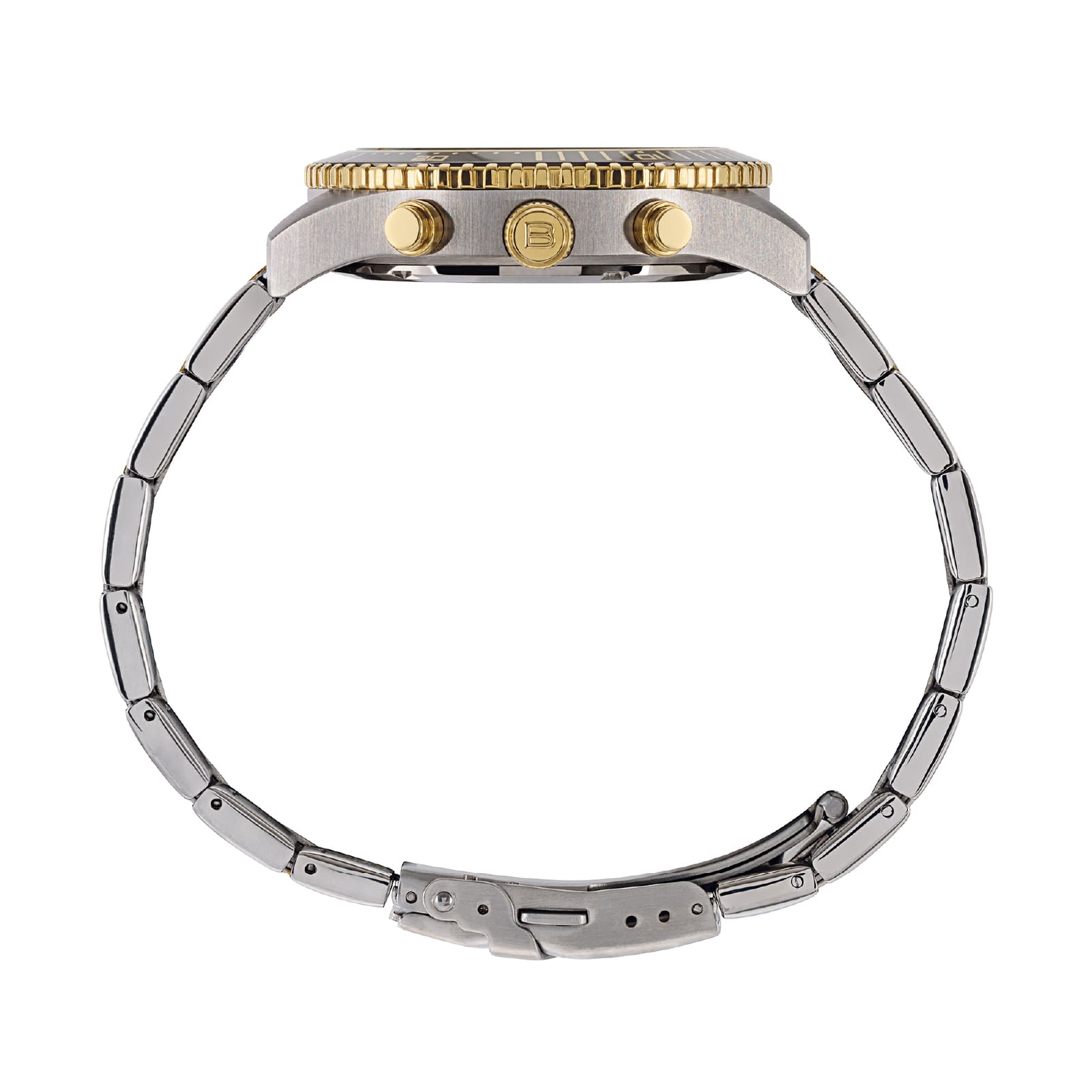 Orologio cronografo Breil Sail in acciaio bicolor da uomo MISURA UNICA