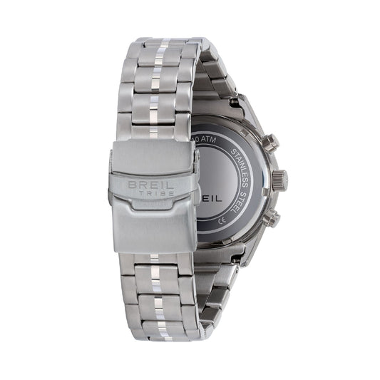 Orologio cronografo Breil Captain in acciaio quadrante verde MISURA UNICA