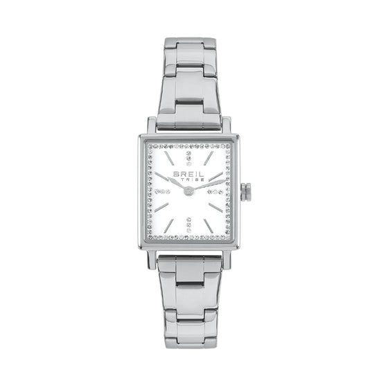 Orologio solo tempo Breil Tribe Divine acciaio con cristalli MISURA UNICA