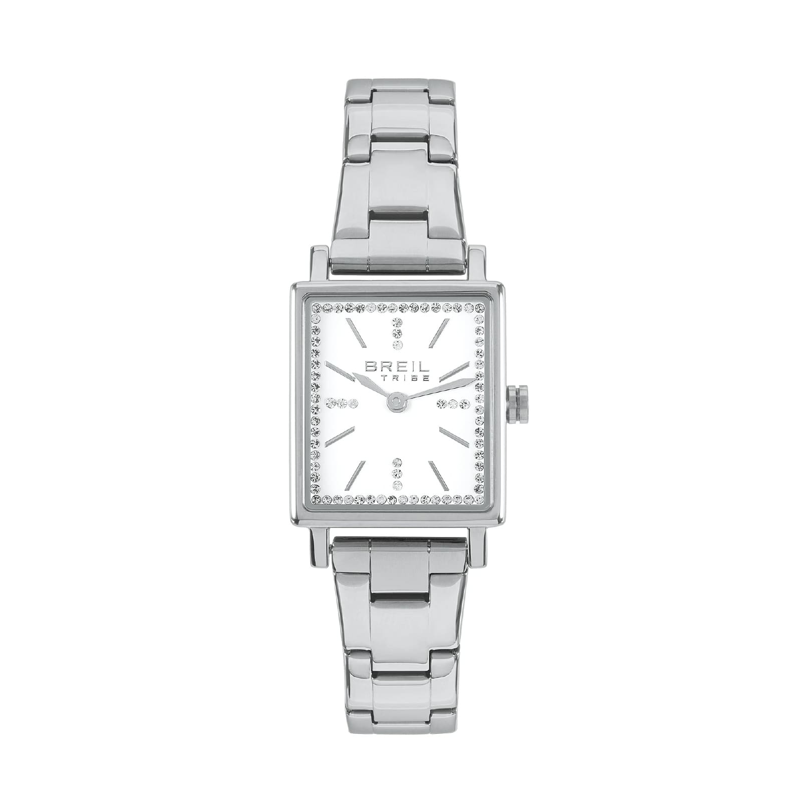 Orologio solo tempo Breil Tribe Divine acciaio con cristalli MISURA UNICA