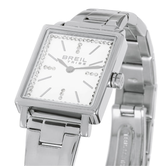 Orologio solo tempo Breil Tribe Divine acciaio con cristalli MISURA UNICA