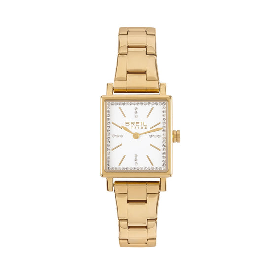 Orologio Breil Tribe Divine in acciaio dorato e cristalli MISURA UNICA