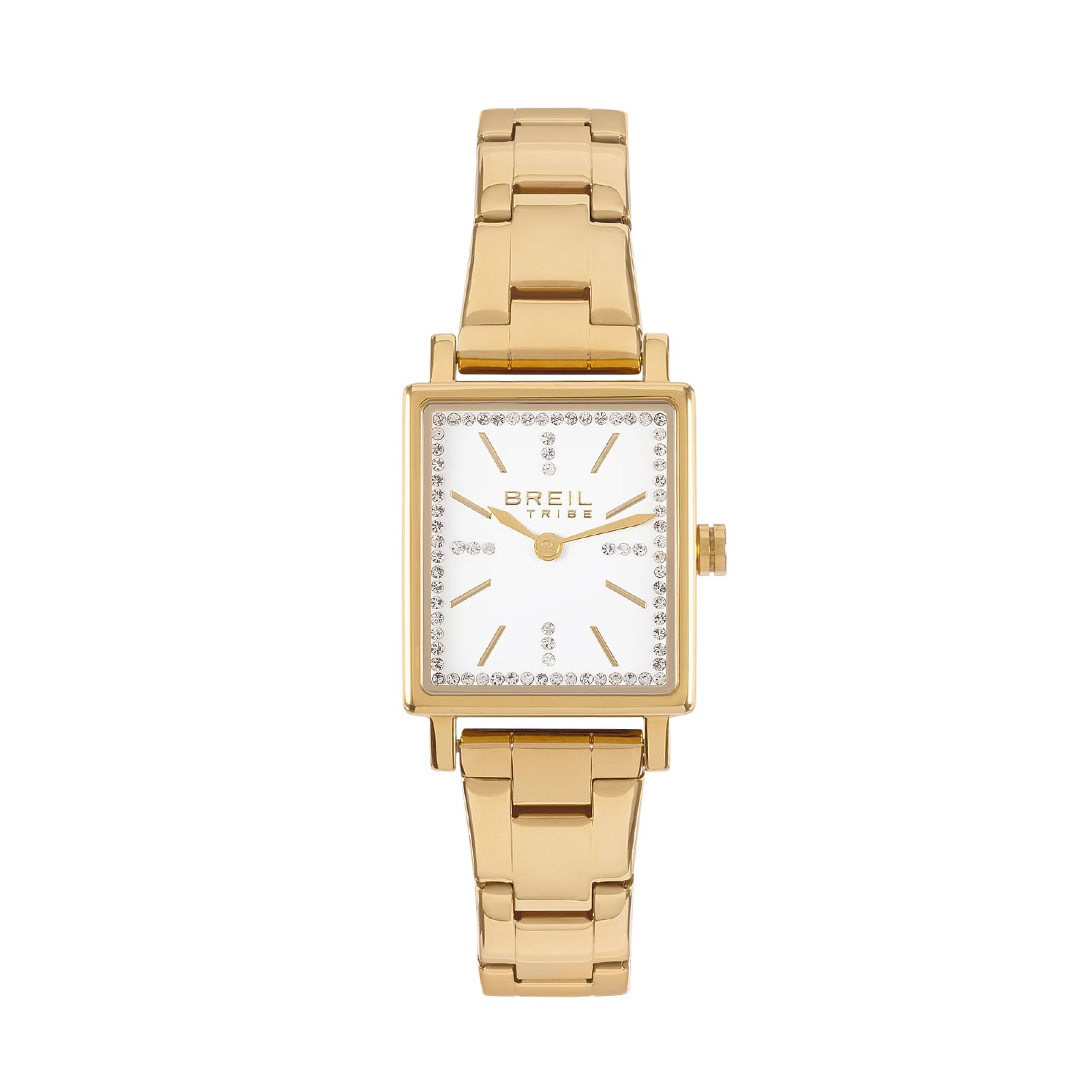Orologio Breil Tribe Divine in acciaio dorato e cristalli MISURA UNICA
