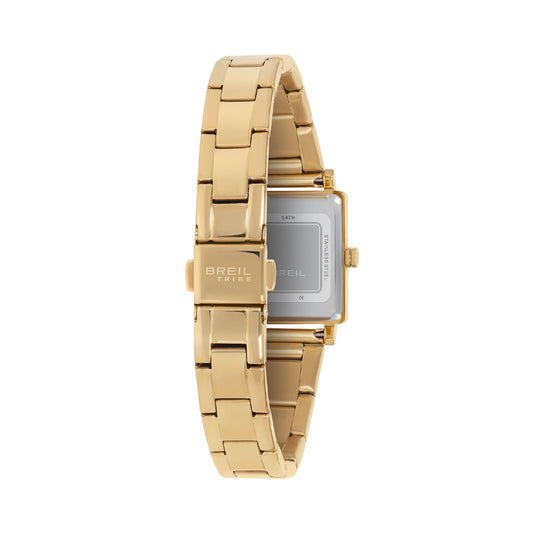 Orologio Breil Tribe Divine in acciaio dorato e cristalli MISURA UNICA