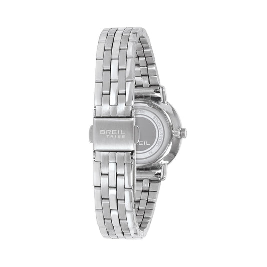 Orologio solo tempo Breil Tribe Esme acciaio quadrante nero MISURA UNICA