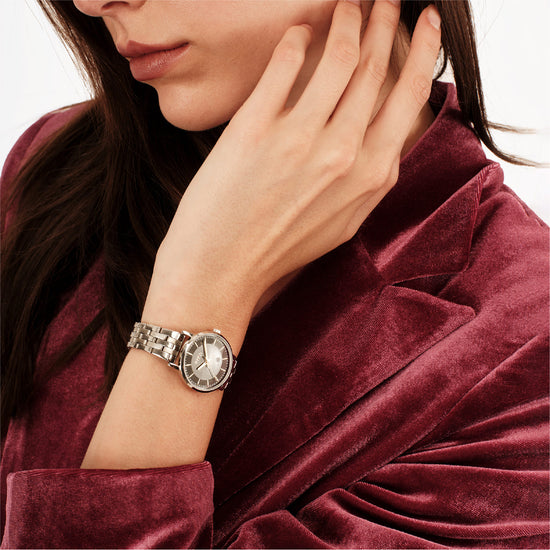 Orologio solo tempo Breil Tribe Esme acciaio quadrante nero MISURA UNICA