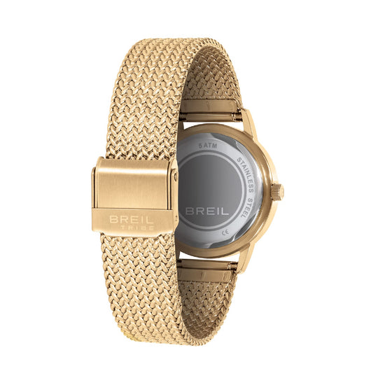 Orologio solo tempo Breil Drop in acciaio dorato da donna MISURA UNICA