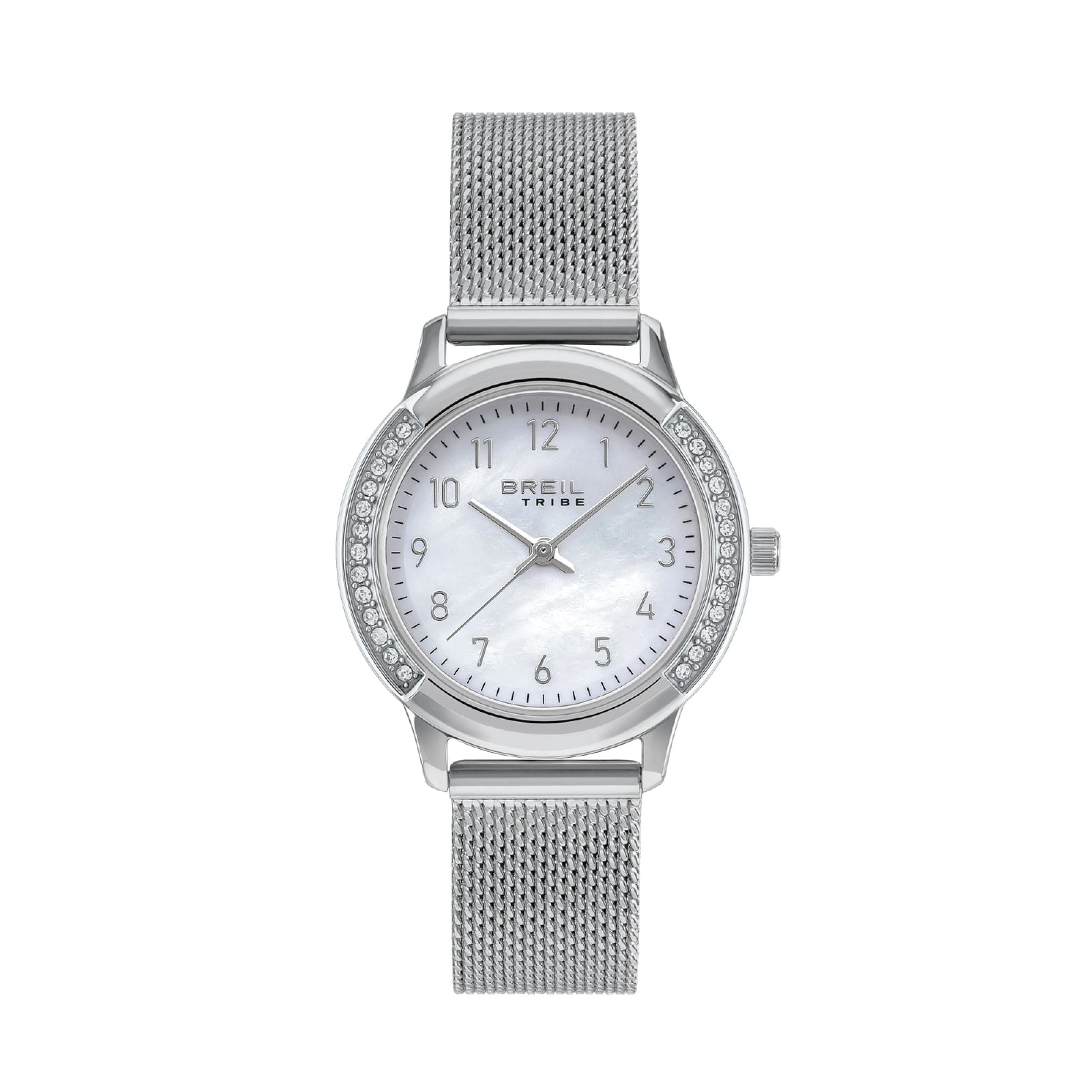 Orologio Breil Eye To Eye in acciaio con pavé di cristalli MISURA UNICA