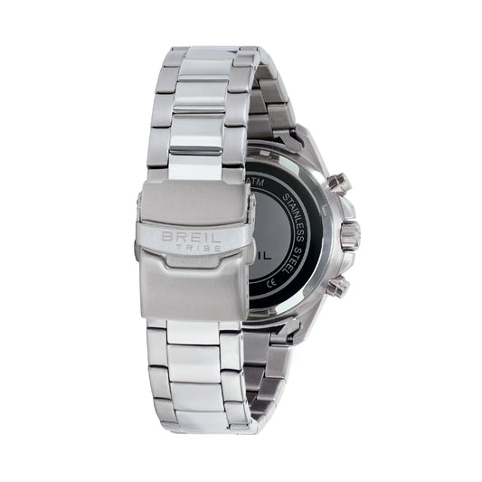 Orologio cronografo Breil Tribe Trial acciaio quadrante blu MISURA UNICA