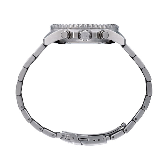 Orologio cronografo Breil Tribe Trial acciaio quadrante blu MISURA UNICA