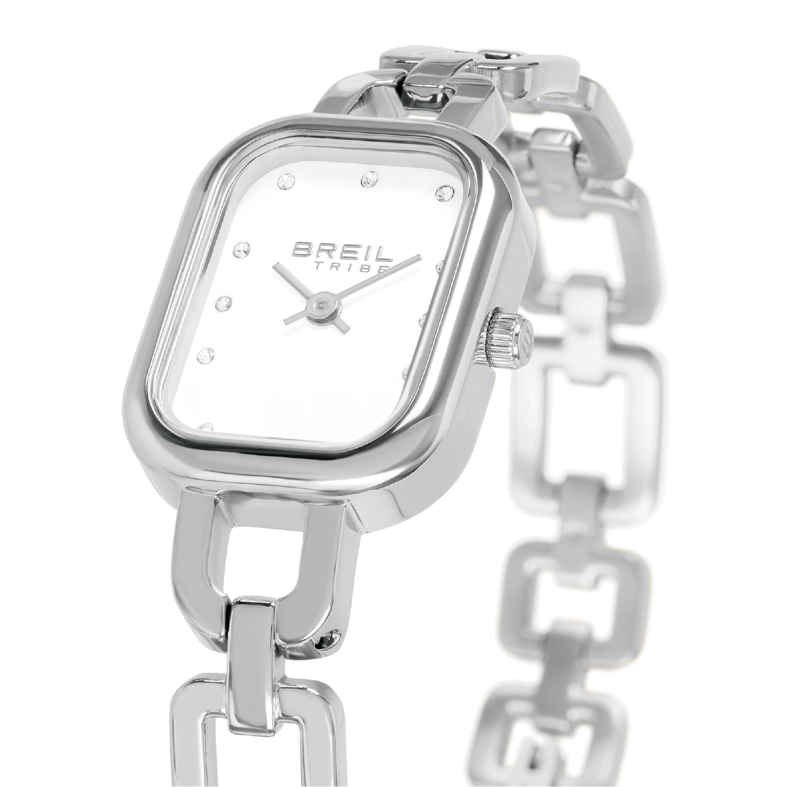 Orologio solo tempo Breil Tribe Bon Ton acciaio e cristalli MISURA UNICA