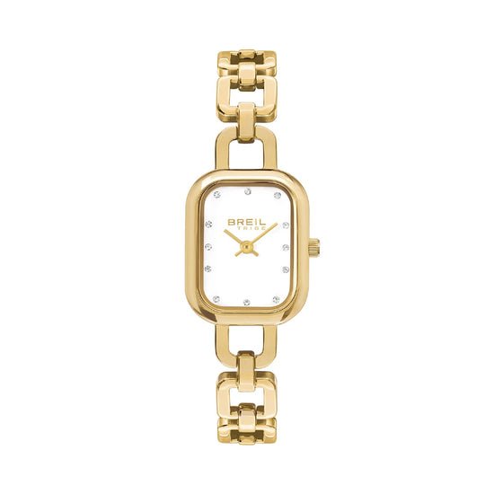 Orologio Breil Tribe Bon Ton in acciaio dorato con cristalli MISURA UNICA