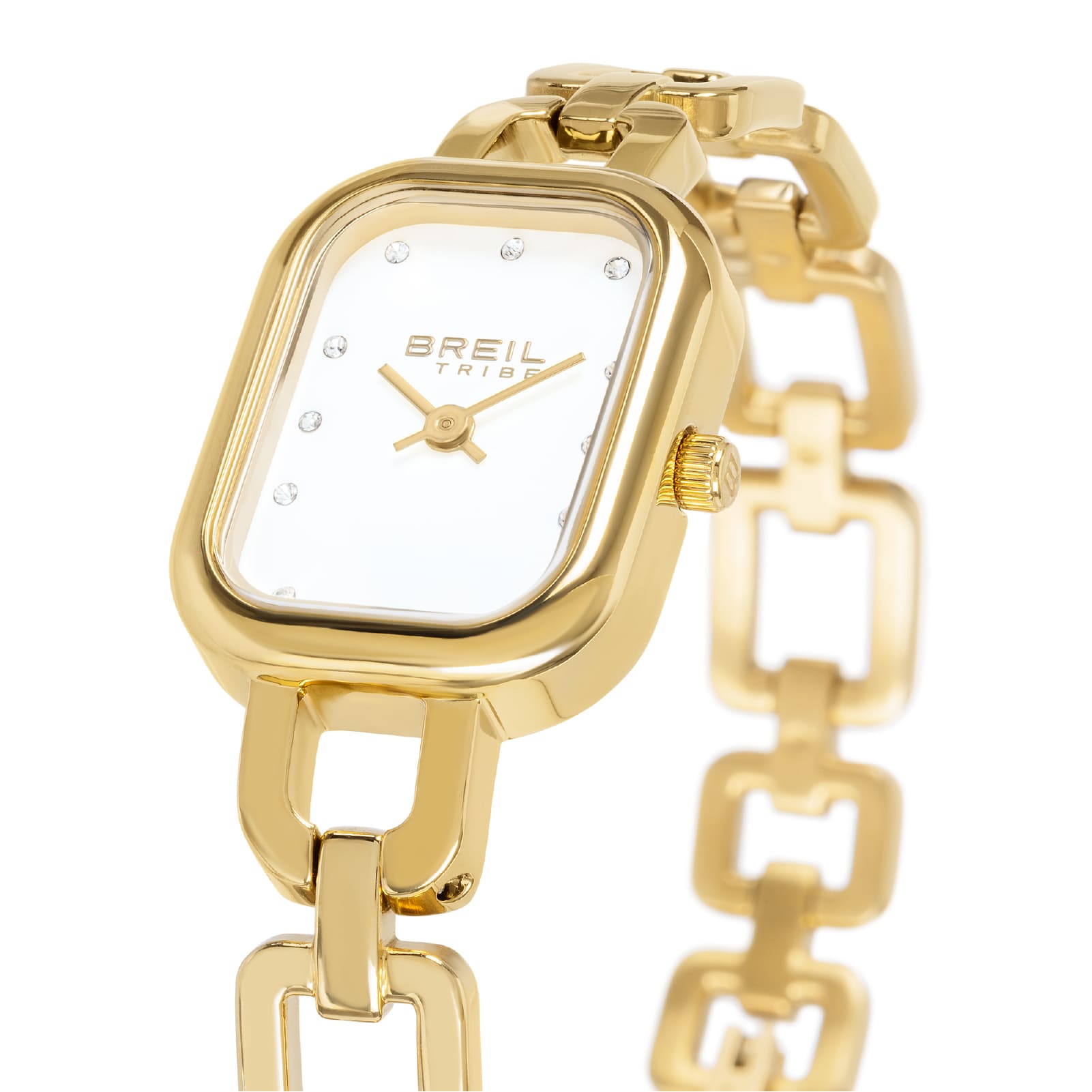 Orologio Breil Tribe Bon Ton in acciaio dorato con cristalli MISURA UNICA