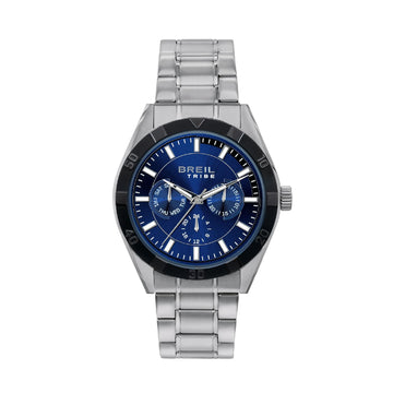 Orologio multifunzione Breil Tribe Rush acciaio quadrante blu