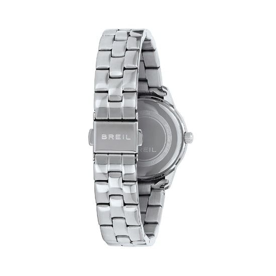 Orologio solo tempo Breil Glow and Go in acciaio e azzurro MISURA UNICA