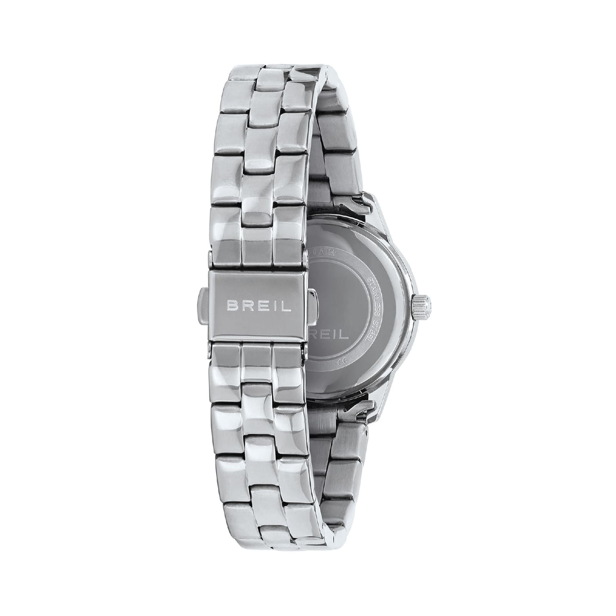 Orologio solo tempo Breil Glow and Go in acciaio e azzurro MISURA UNICA