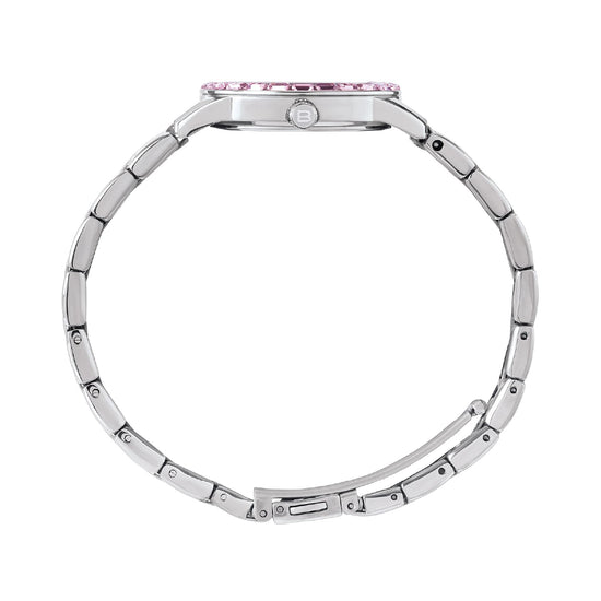 Orologio solo tempo Breil Glow and Go in acciaio e rosa MISURA UNICA