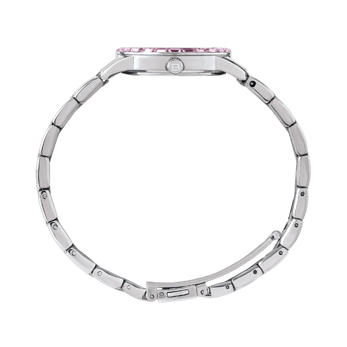 Orologio solo tempo Breil Glow and Go in acciaio e rosa MISURA UNICA
