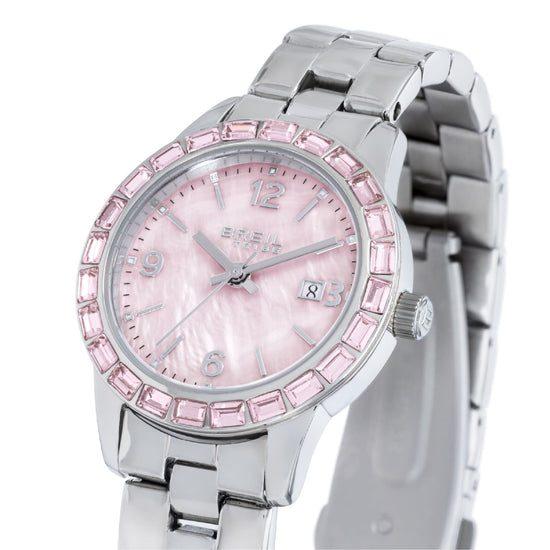 Orologio solo tempo Breil Glow and Go in acciaio e rosa MISURA UNICA